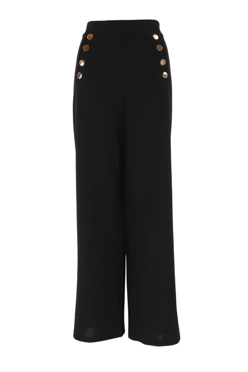 Continue - Bukser - Gabby Panta - Gold/Black