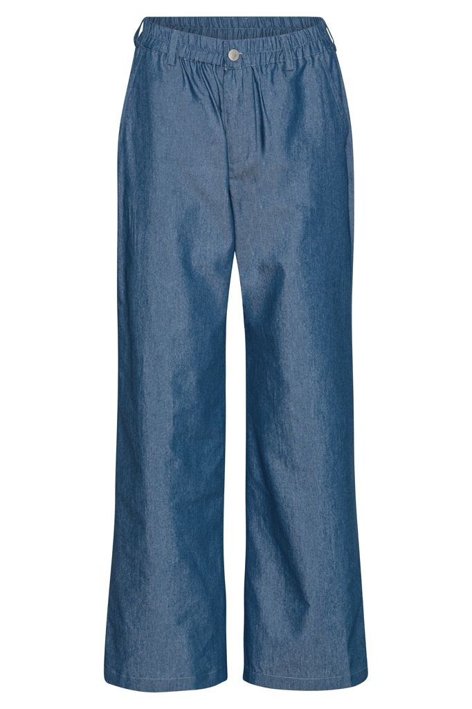 Continue - Bukser - Roberta chambre - Medium Blue