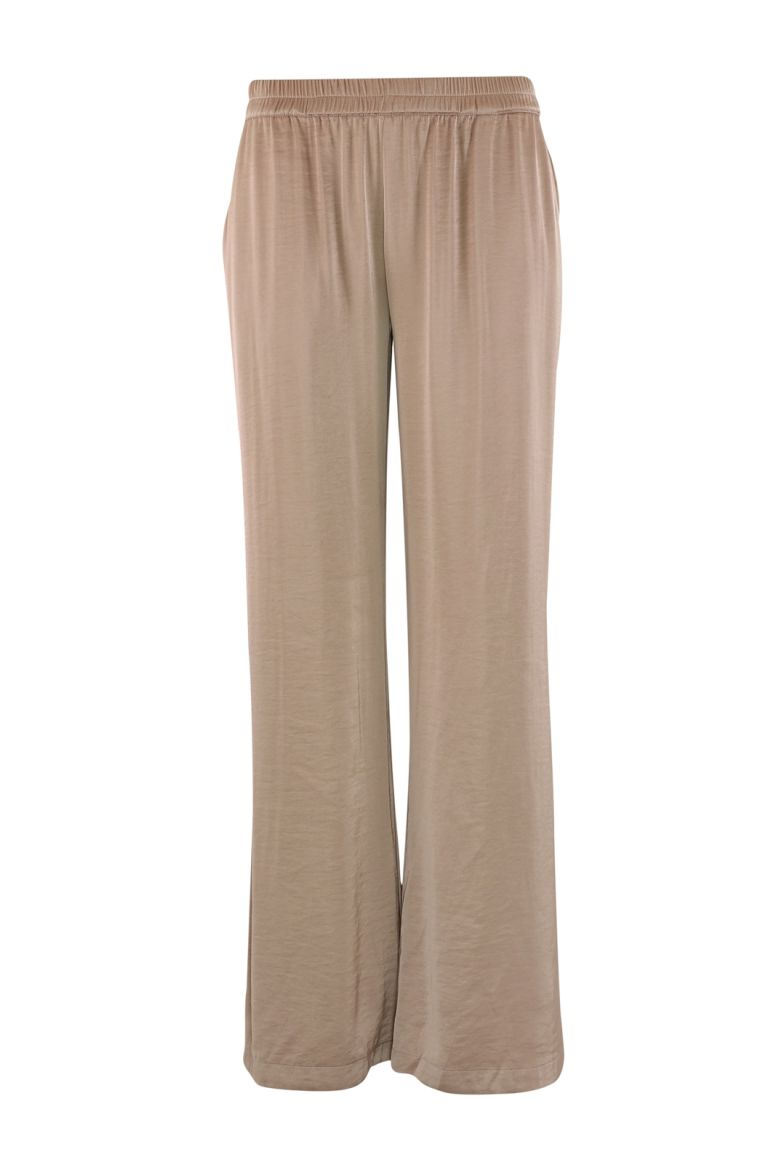 Continue - Bukser - Roberta Satin - Sand