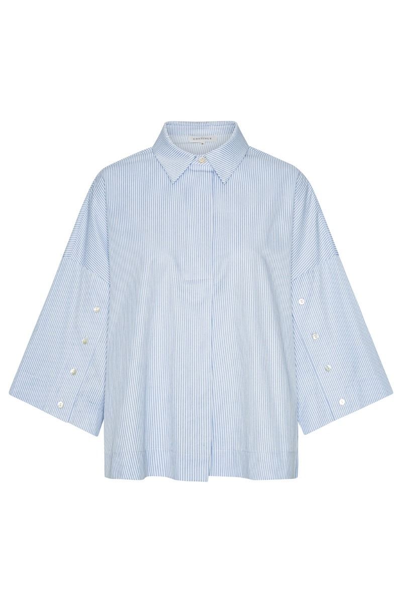 Continue - Skjorte - Klare Shirt - Blue Stripe