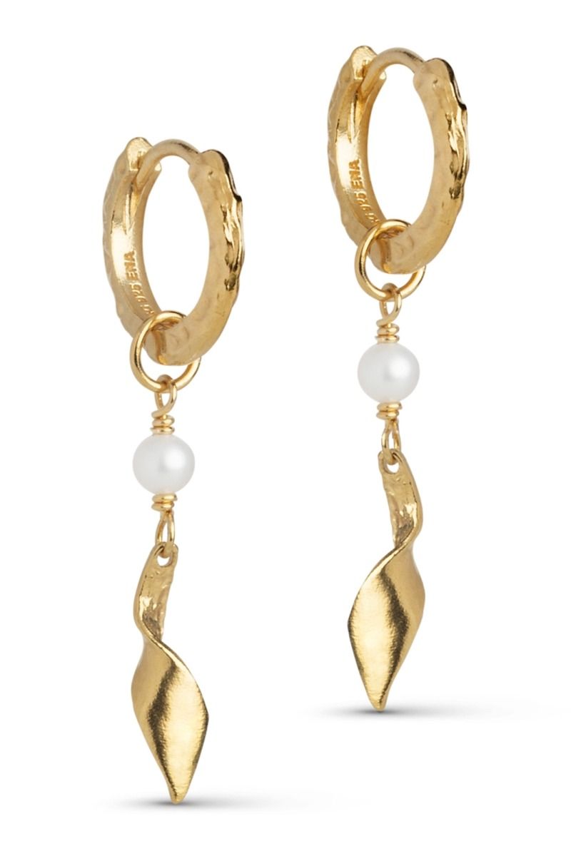 Enamel Copenhagen - Øreringe - May Pearls - Guld