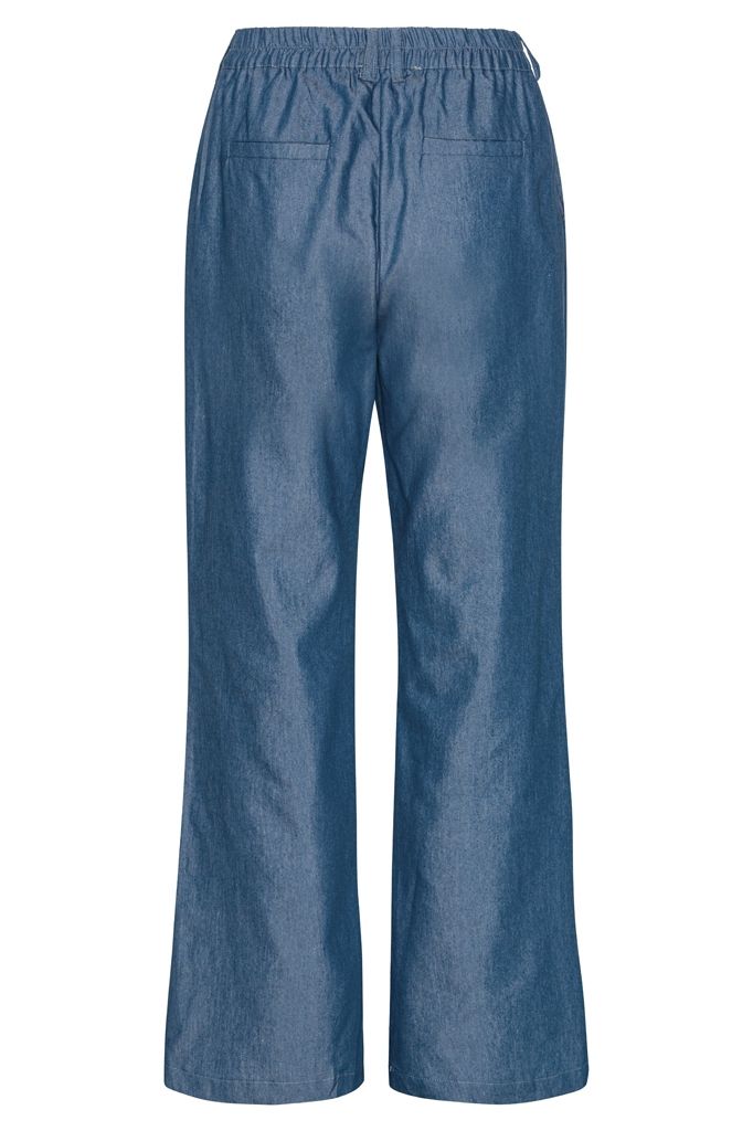 Continue - Bukser - Roberta chambre - Medium Blue