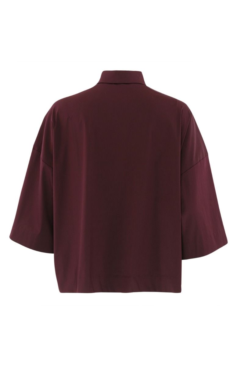 Continue - Bluse - Klara Shirt - Bordeaux