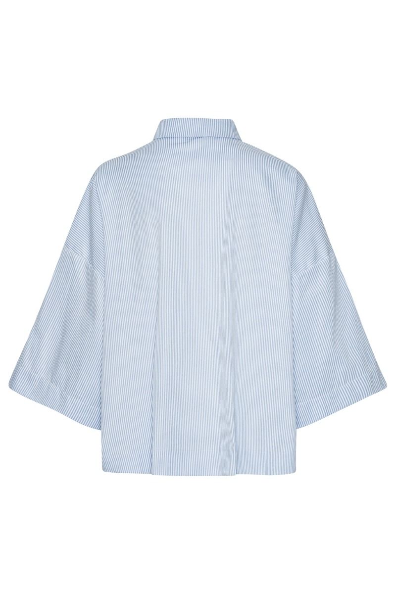 Continue - Skjorte - Klare Shirt - Blue Stripe