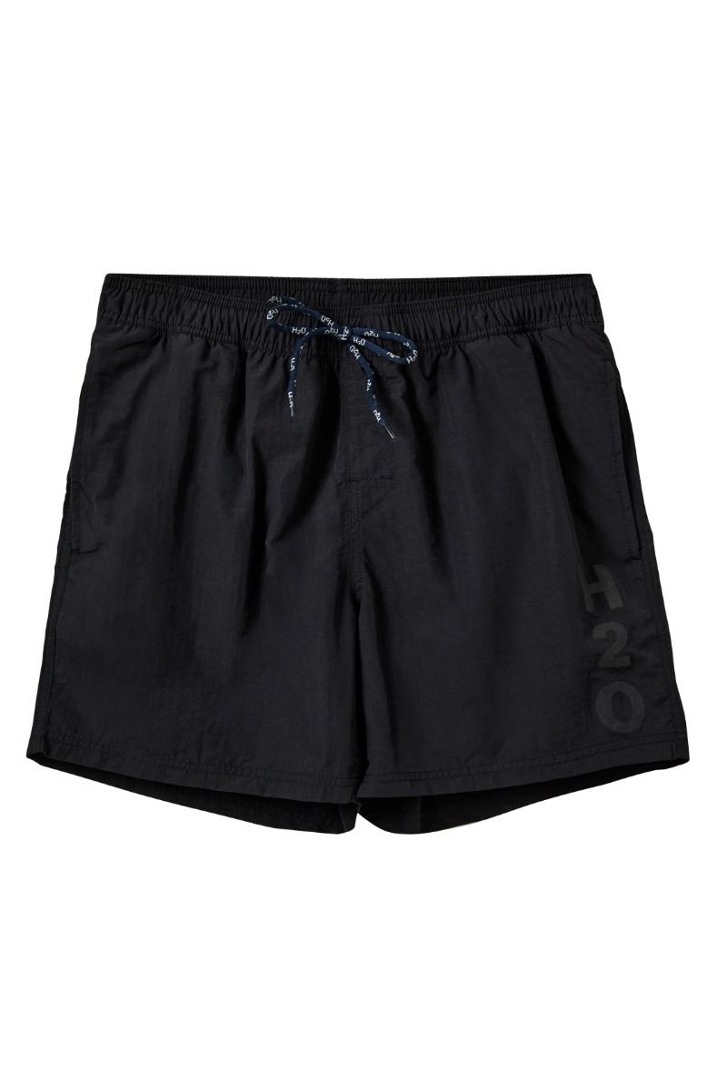 H2O - Shorts - Leisure Logo Swim Shorts - 3500 Black