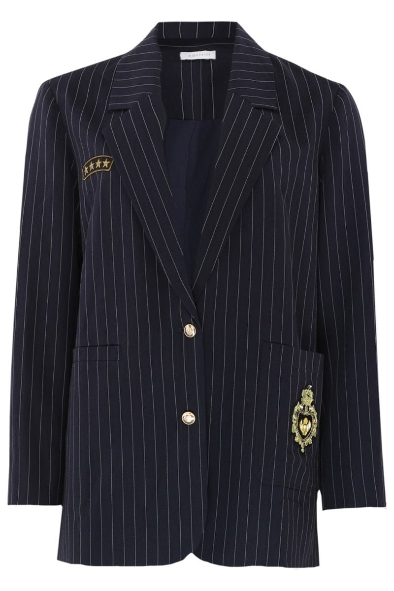 Continue - Blazer - Jessy Blazer - Navy Blue Stripe