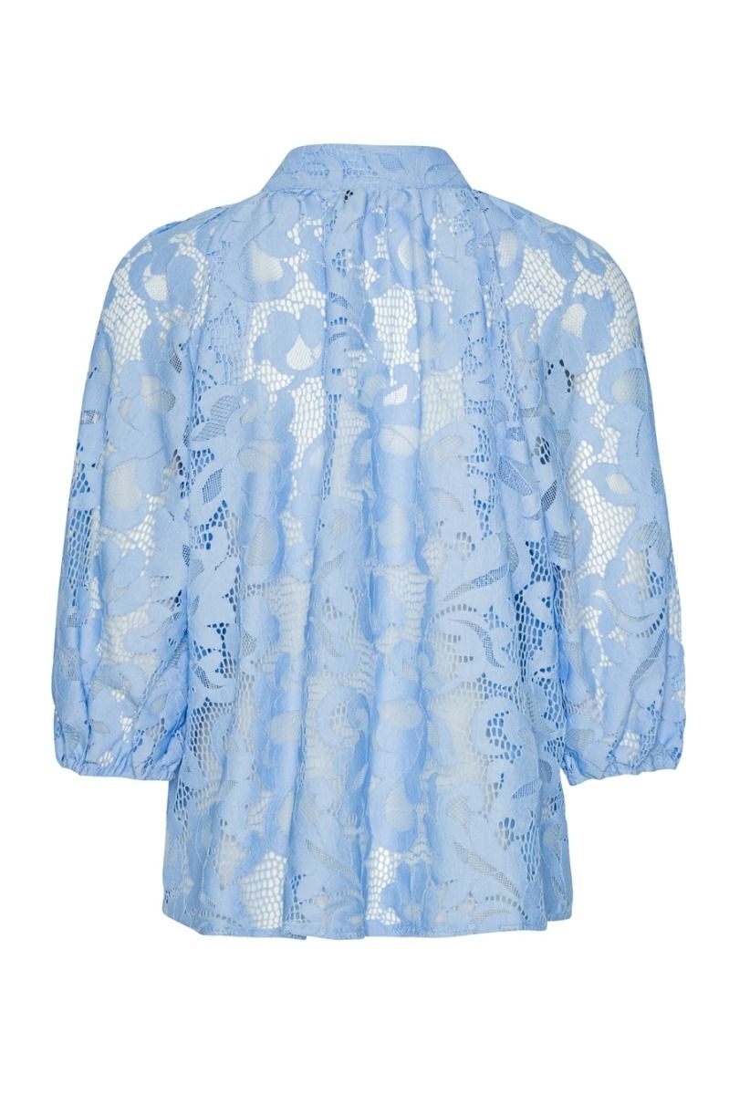 Continue - Skjorte - Sia Big Lace - Sky Blue