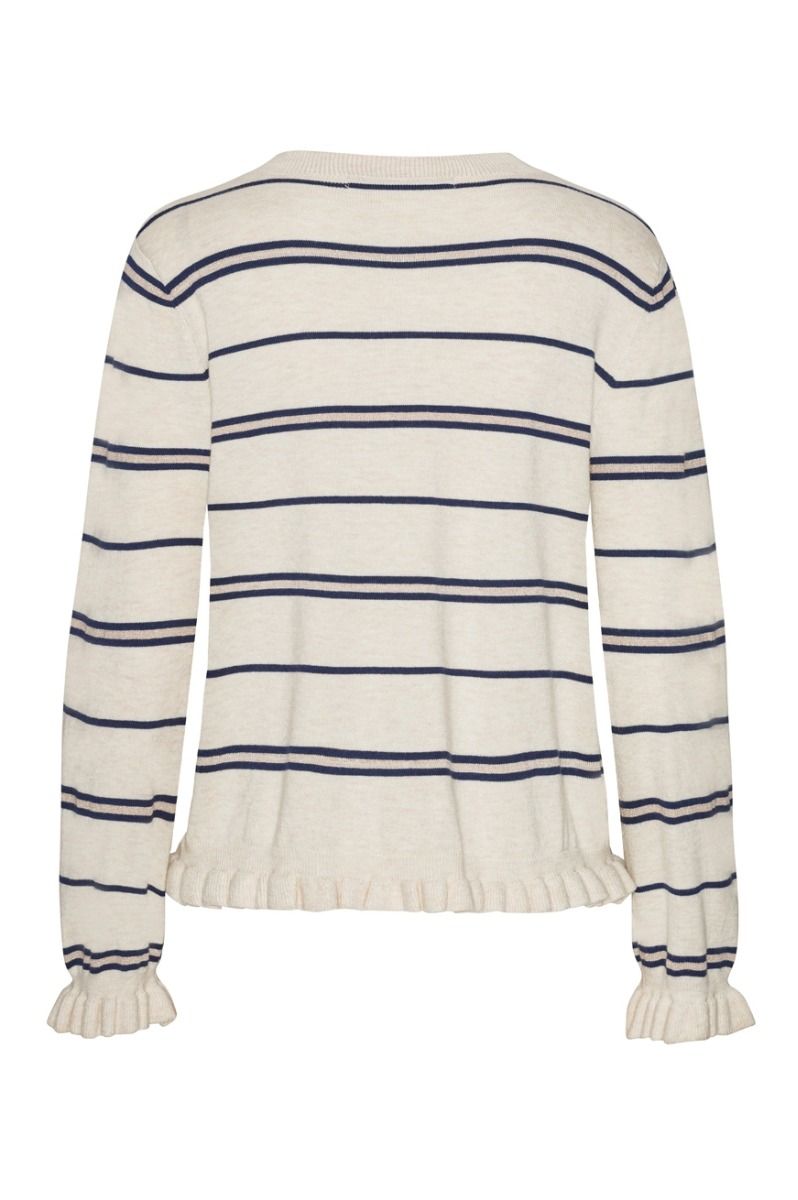 Continue - Cardigan - Sisse cardigan - Navy Blue Stripe