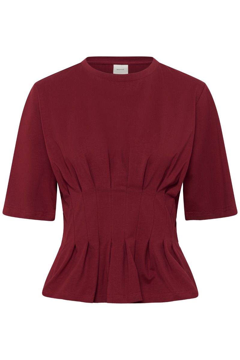 Gestuz - T-shirt - GZinez tee - Cabernet