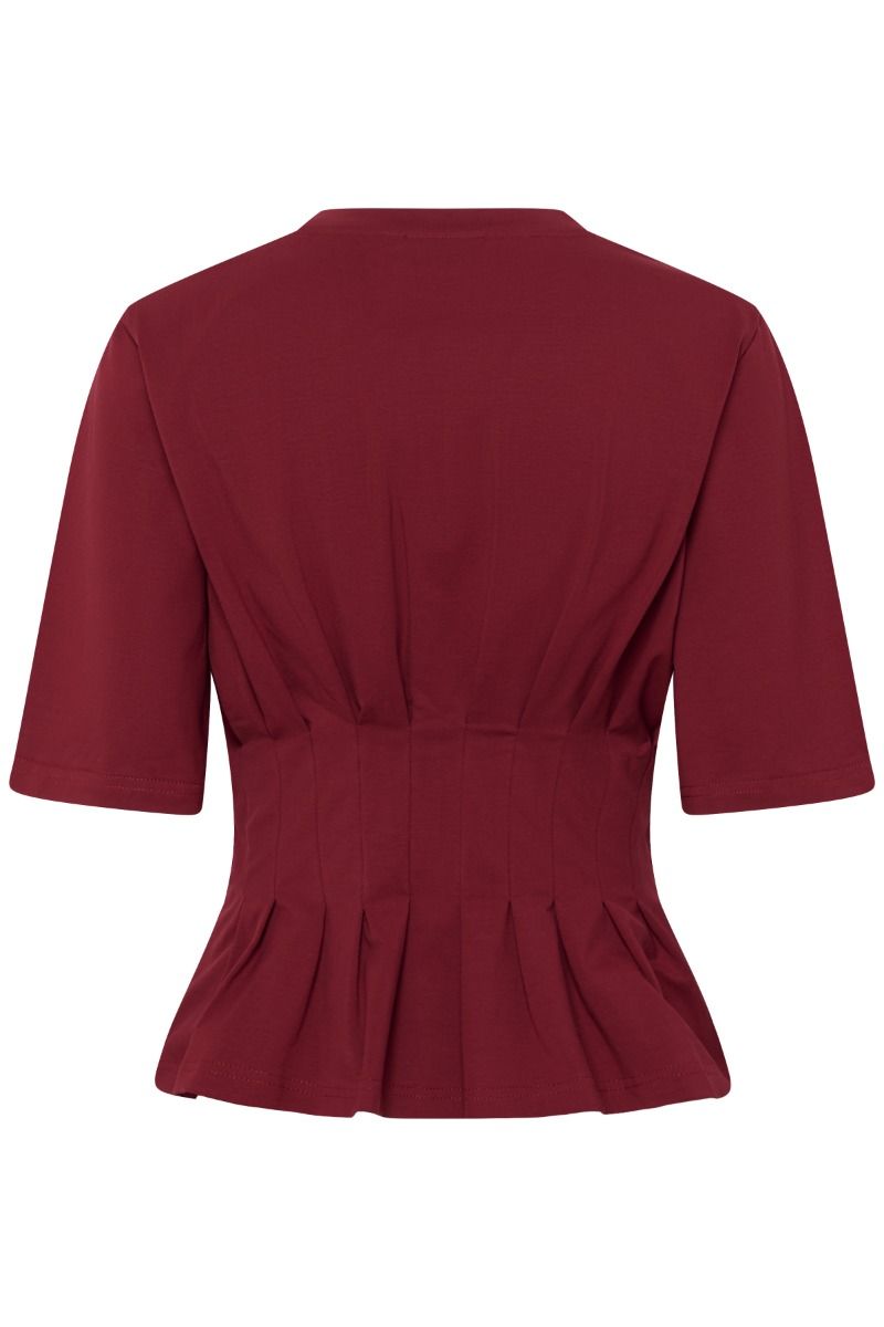 Gestuz - T-shirt - GZinez tee - Cabernet