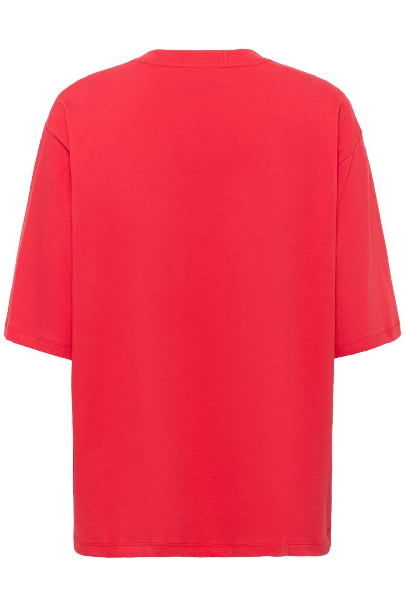 Gestuz - T-shirt - Tamu Tee - Tomato