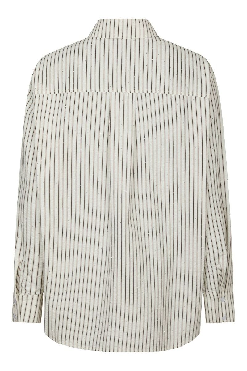 Neo Noir - Skjorte - Dalma Crepe Stone Shirt - Brown