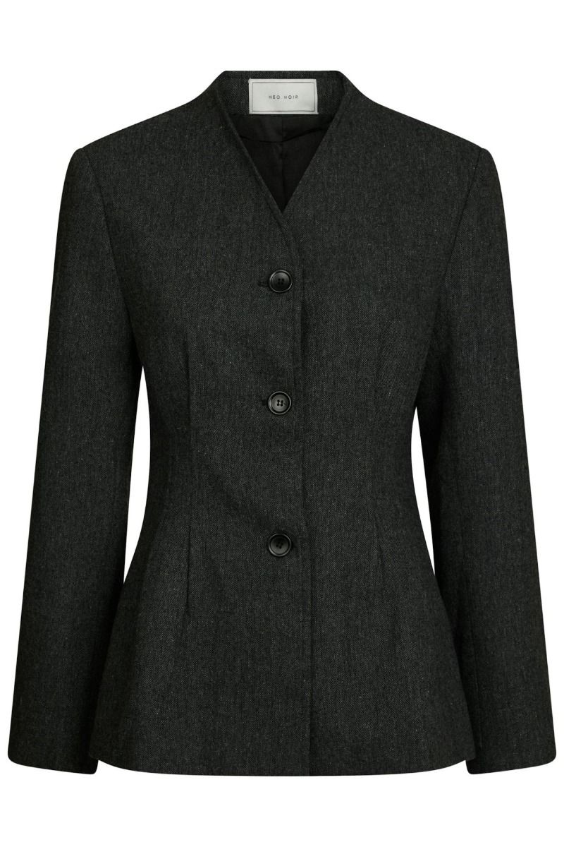 Neo Noir - Blazer -Senara Blazer - Dark Grey Melange