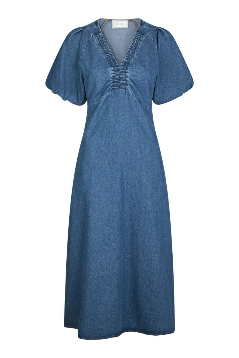 Neo Noir - Kjole - Illana Denim Dress - Blue 