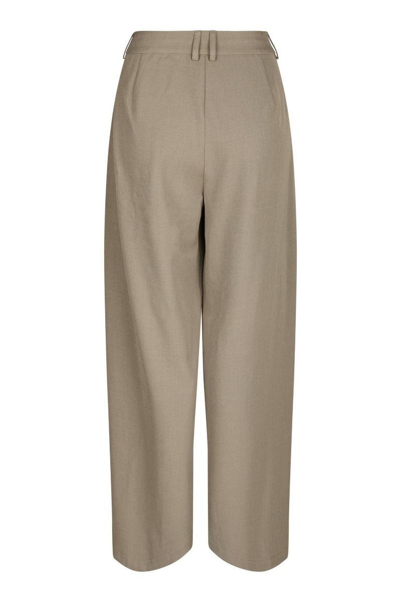 Neo Noir - Bukser - Massie Structure Pants - Warm Grey