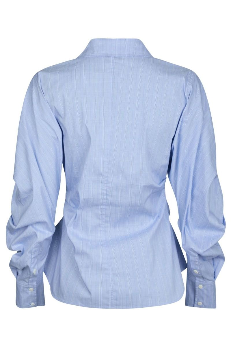 Neo Noir - Skjorte - Neoella Flannel Shirt - Light Blue