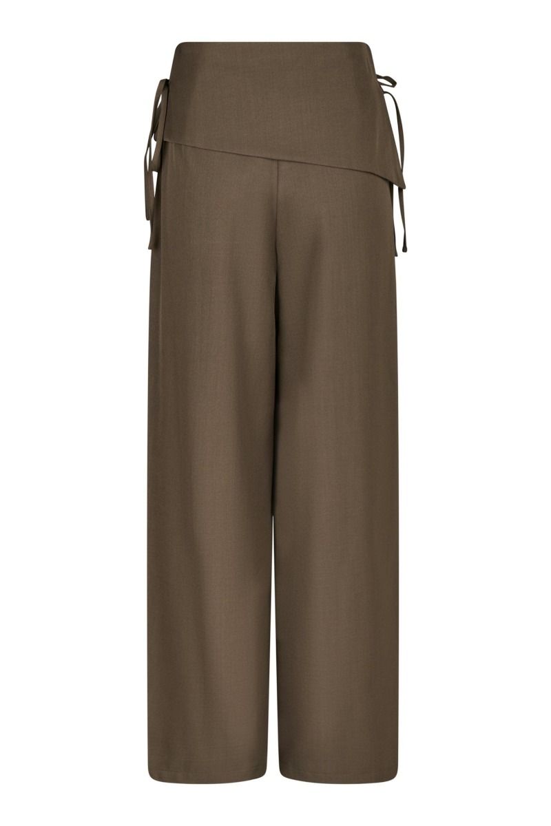 Neo Noir - Bukser - Deani Fold Pants - Taupe