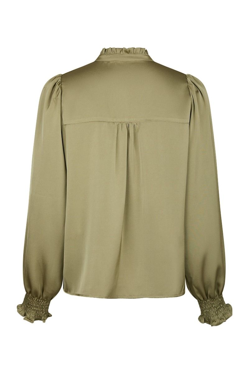 Neo Noir - Bluse - Zamola Blouse - Dusty army