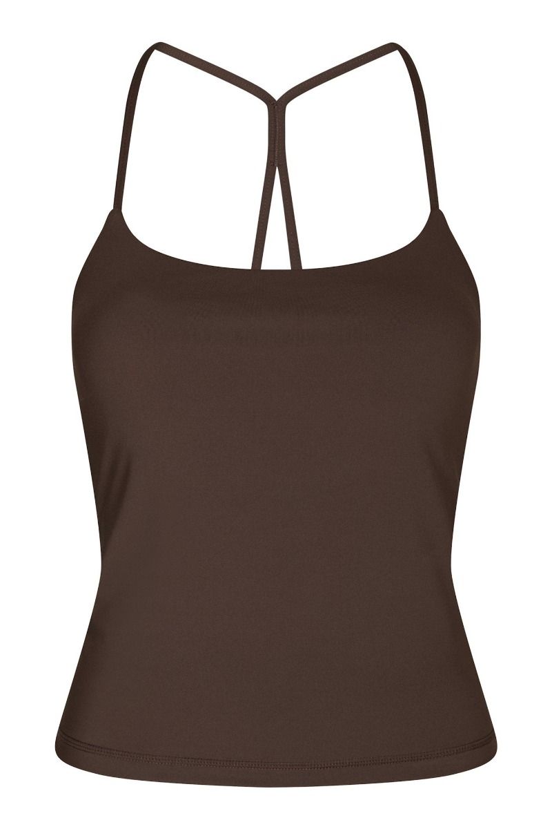 Neo Noir - Top - Tirri Top - Chocolate Brown