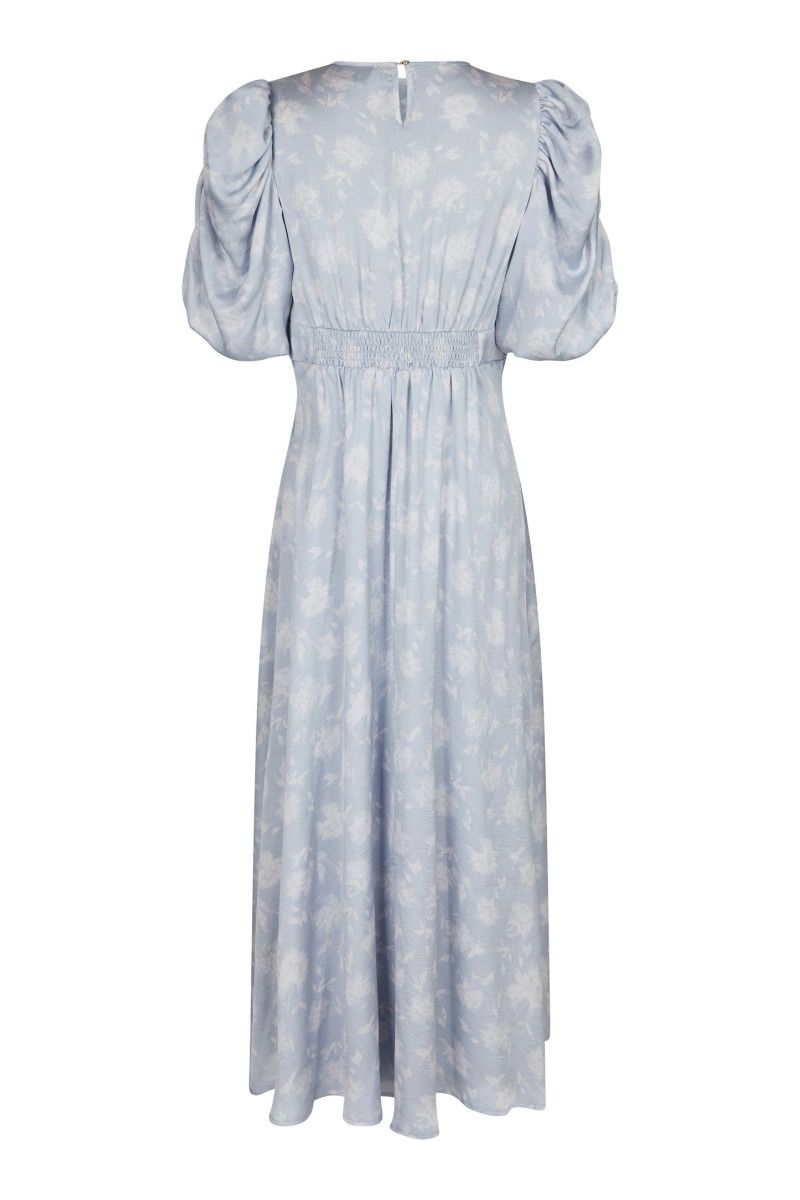 Neo Noir - Kjole - Kikka Faded Flower Dress - Light Blue