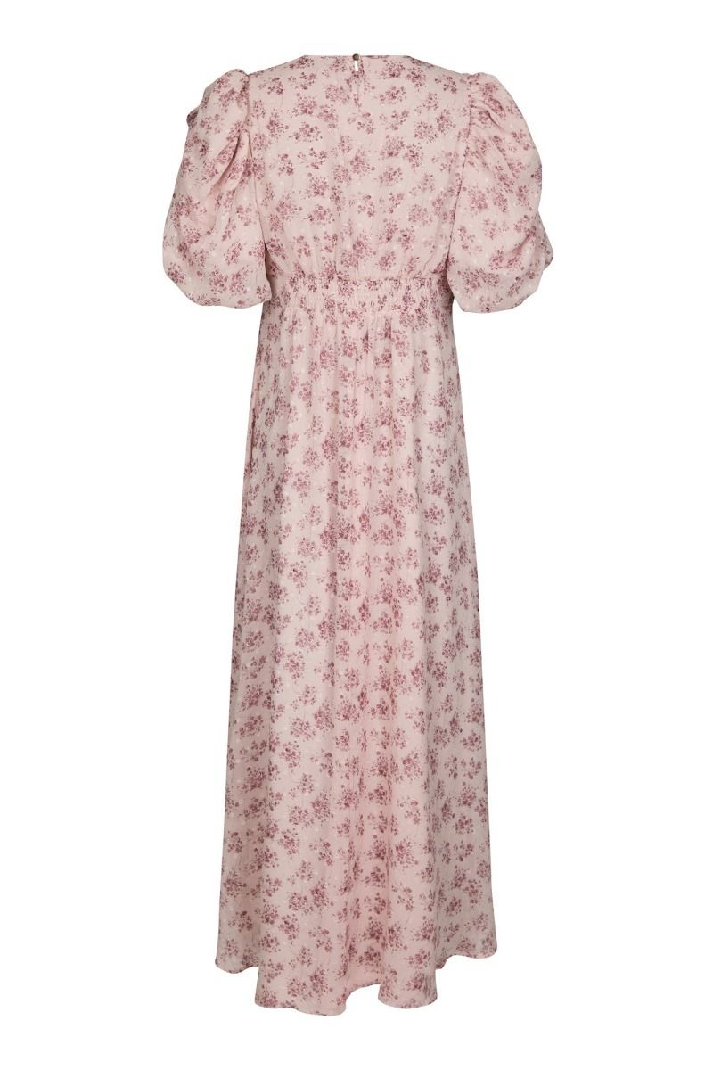 Neo Noir - Kjole - Kikka Chiffon Flower Dress - Rose