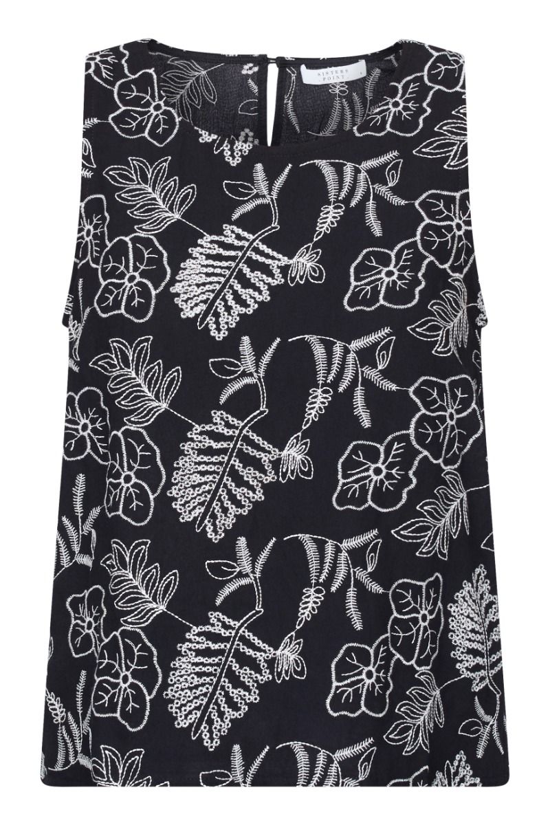 Sisters Point - Top - Grita-T - Black/Cream