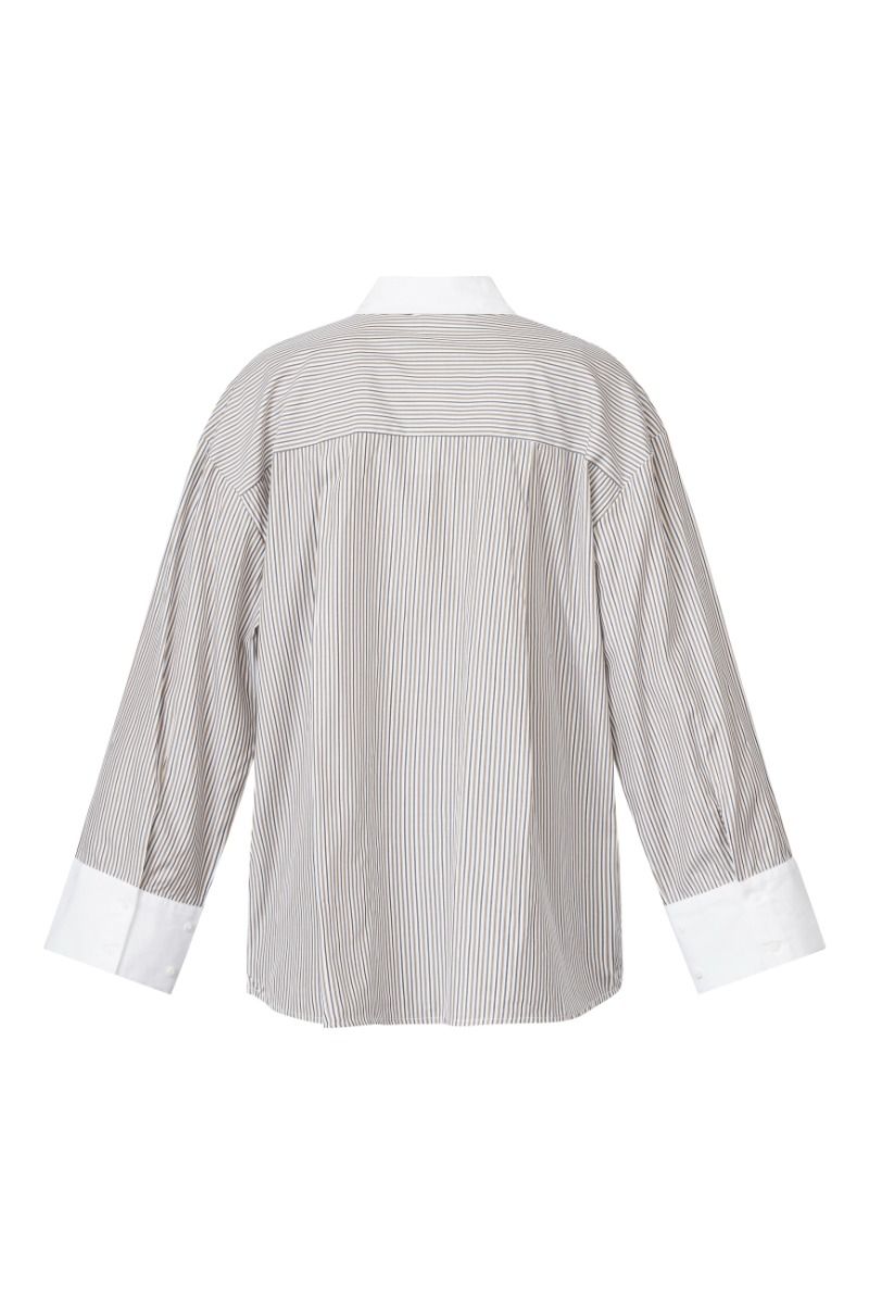 Sisters Point - Skjorte - Viska-SH1 - Grey Stripe