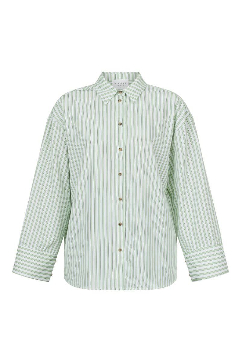 Sisters Point - Skjorte - Viska-SH3 - Summer Green/Stripe