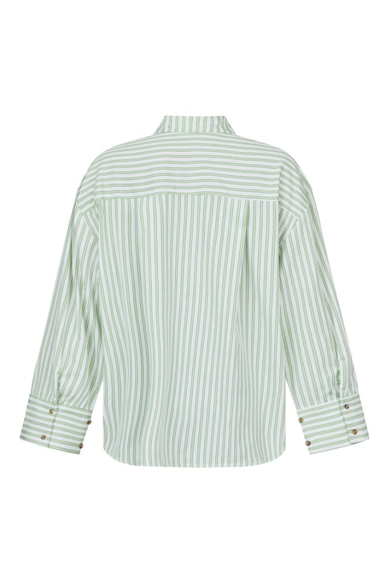 Sisters Point - Skjorte - Viska-SH3 - Summer Green/Stripe