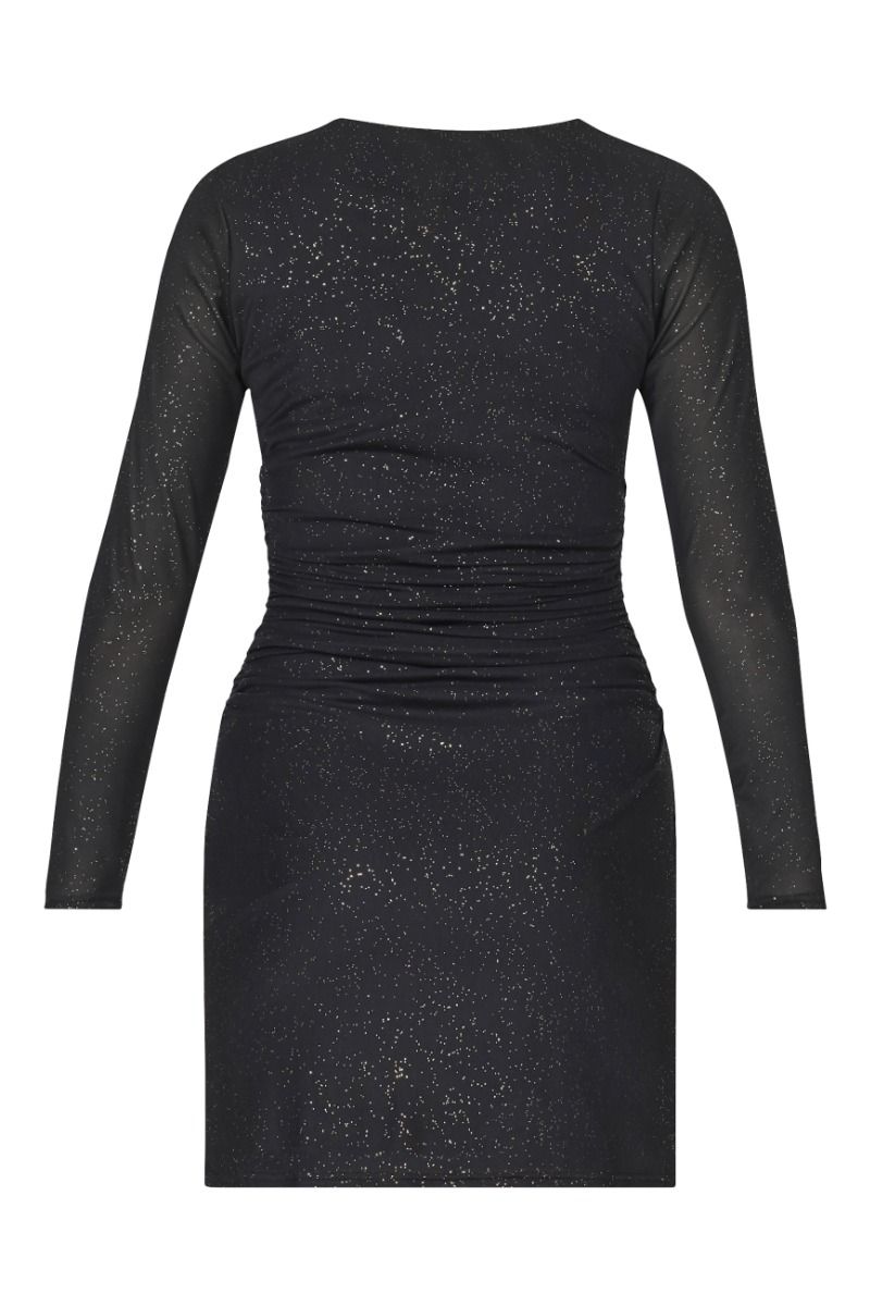 Sisters Point - Kjole - Esme-S.LS3 - Black/Gold