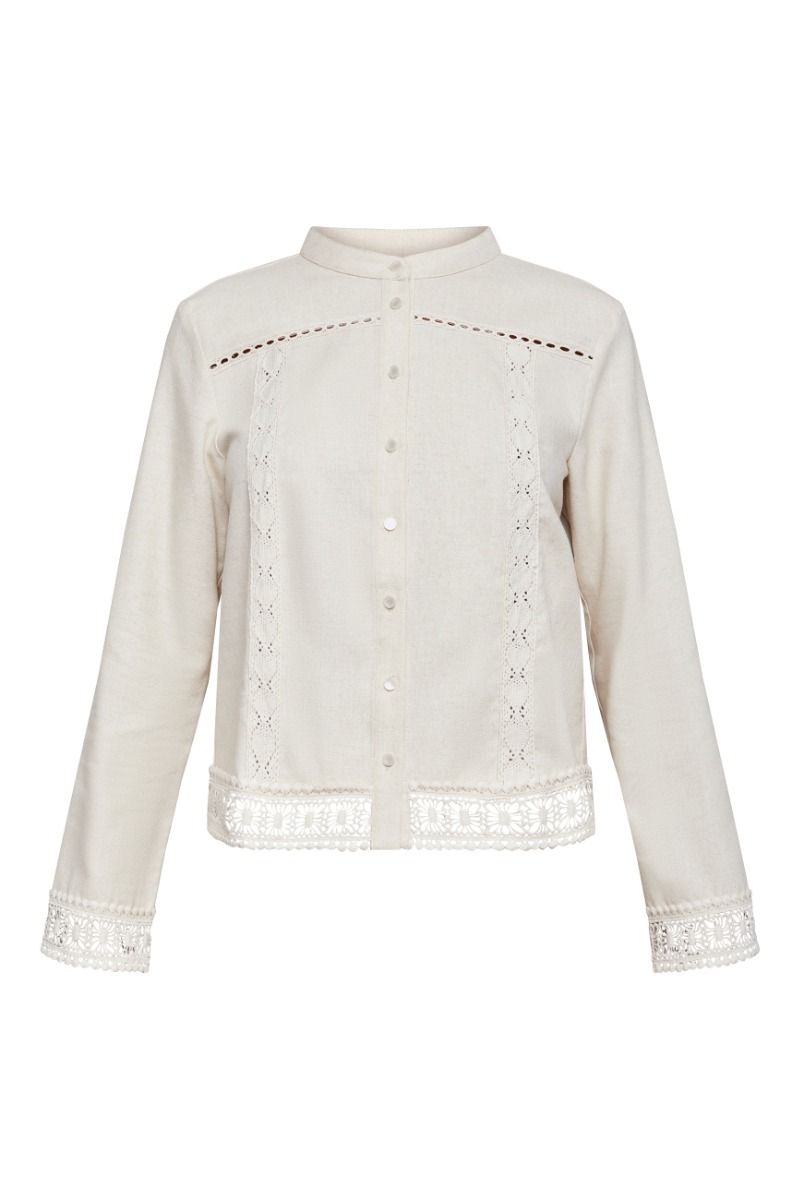 Sisters Point - Bluse - Ejba-SH - Sand Mel.