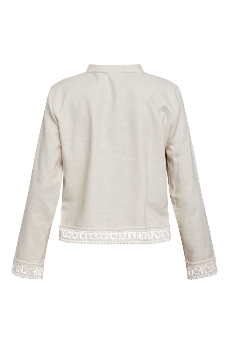 Sisters Point - Bluse - Ejba-SH - Sand Mel.