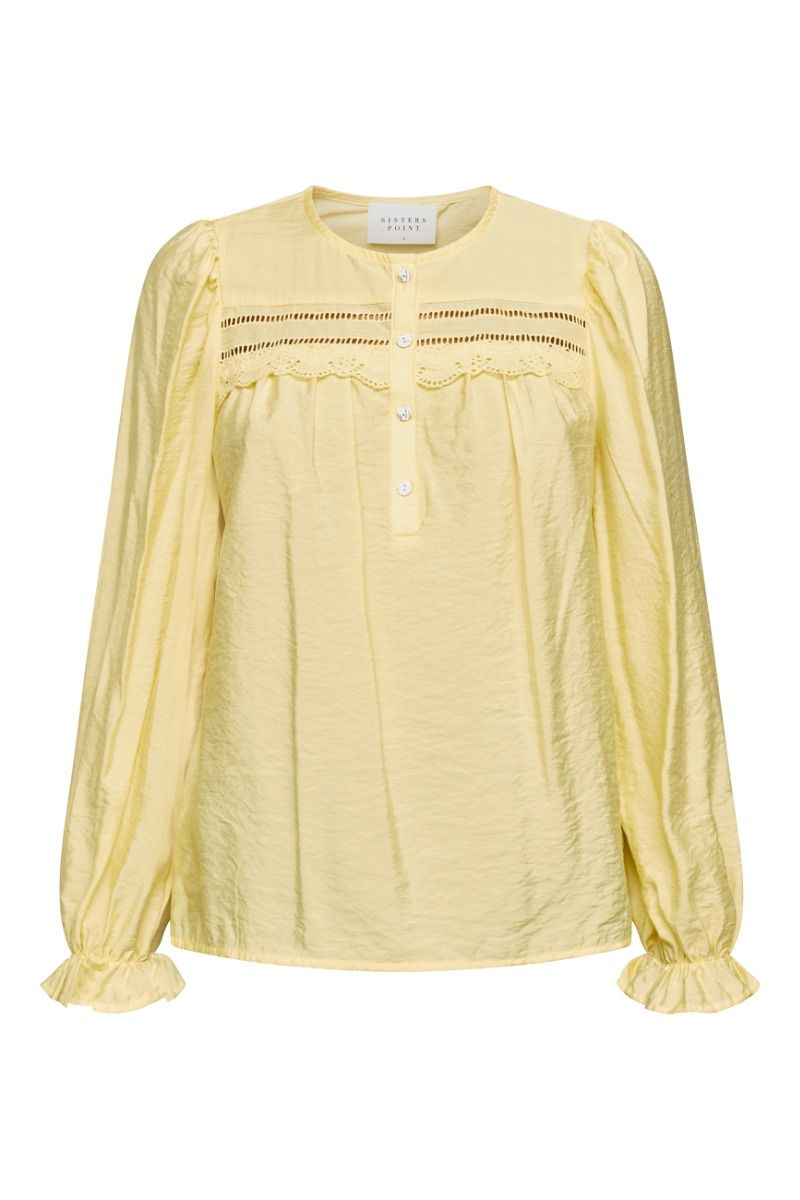 Sisters Point - Bluse - VIDAR-LS - Pale Banana