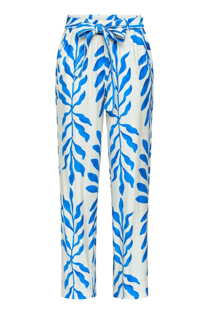 Sisters Point - Bukser - ELLA-PA43 - Cream/Blue