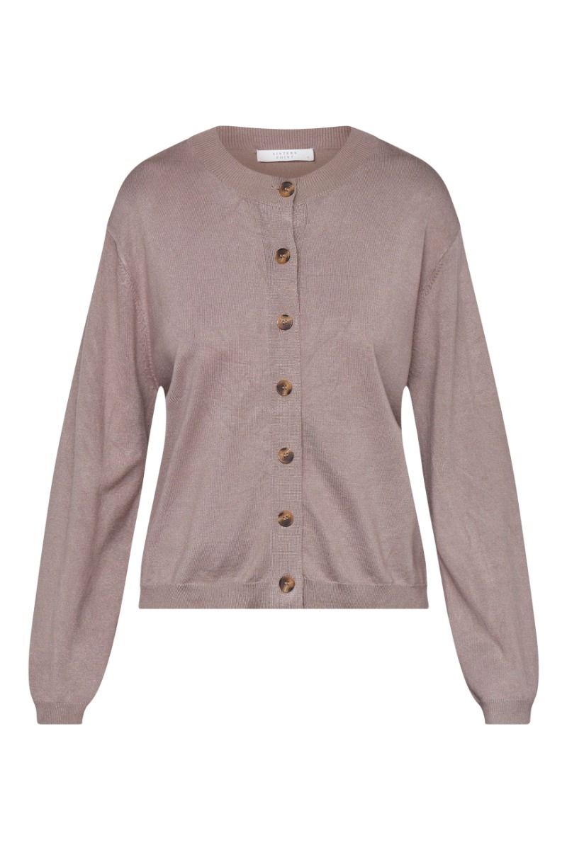 Sisters Point - Cardigan - Lepia-CA - Mocha Brown
