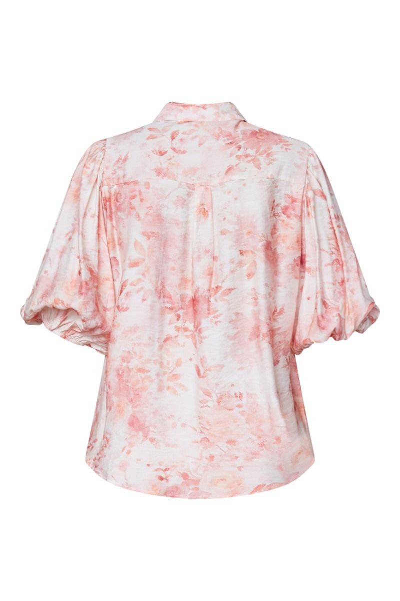 Sisters Point - Skjorte - Ella-SH66 - Light Coral Flower