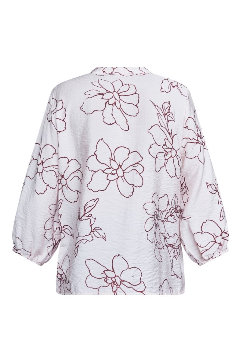 Sisters Point - Bluse - VIABA-SH5 - Rose/Bordeaux