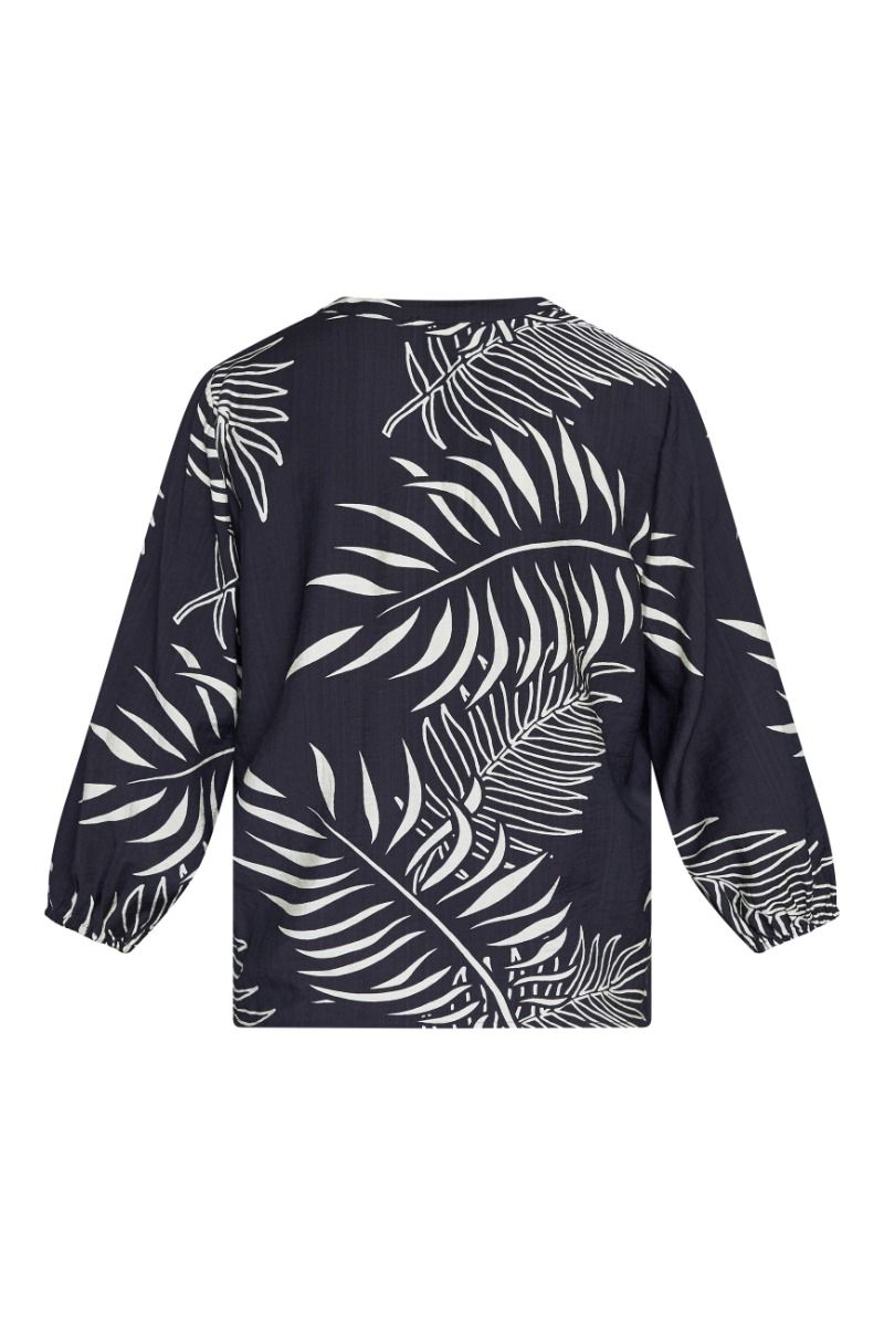 Sisters Point - Skjorte - Viaba-SH6 - Black Leaf 