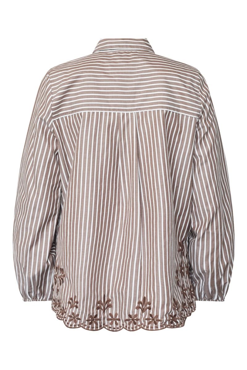 Sisters Point - Skjorte - Istea-SH4 - Brown/Cream