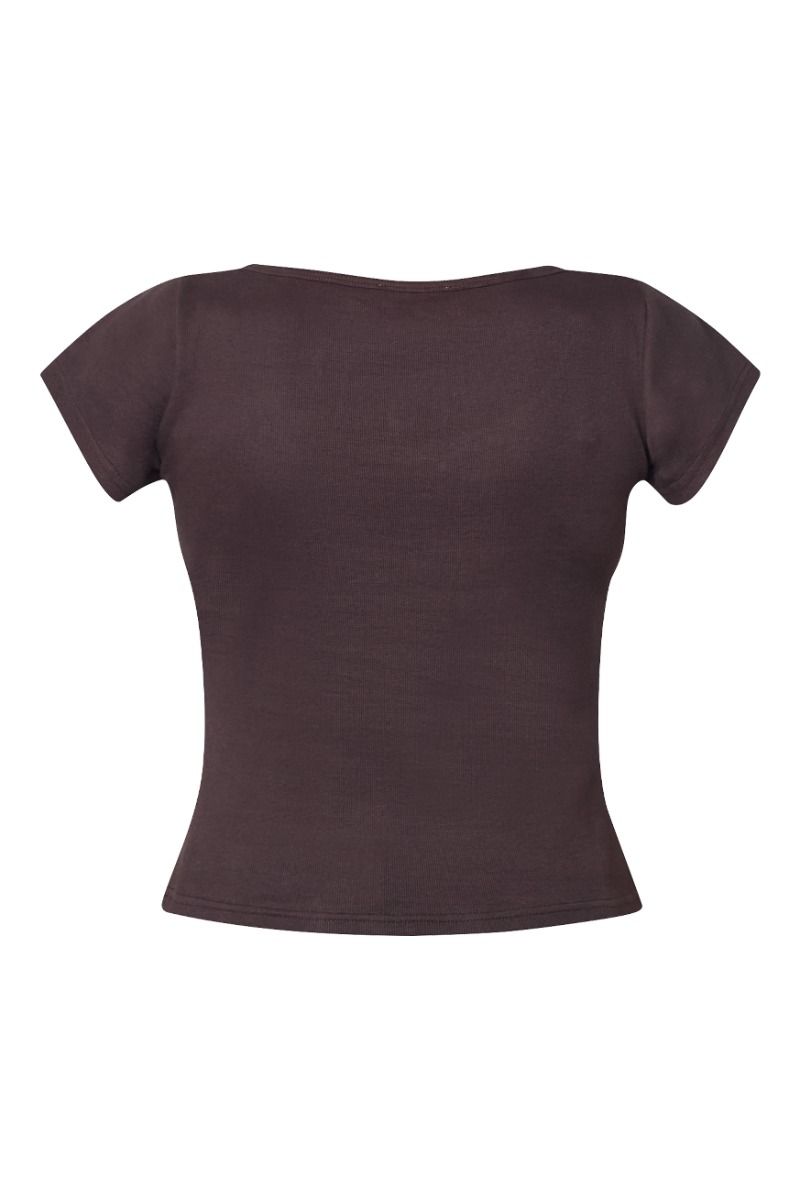 Sisters Point - Top - Eike-New.SS - D. Chocolate