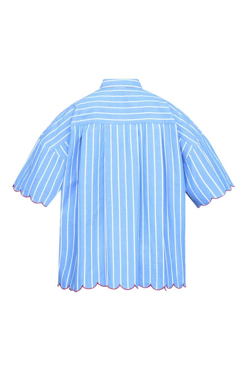 Sisters Ponit - Skjorte - Ella-N.SH11 - Blue Stripes