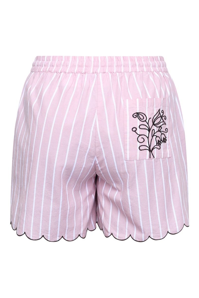 Sisters Point - Shorts - Ella-SHO19 - Mauve Stripes