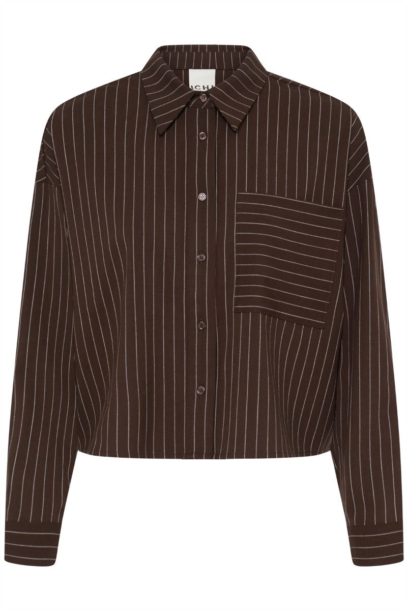 Ichi - Skjorte - Trine SH - Coffee Bean