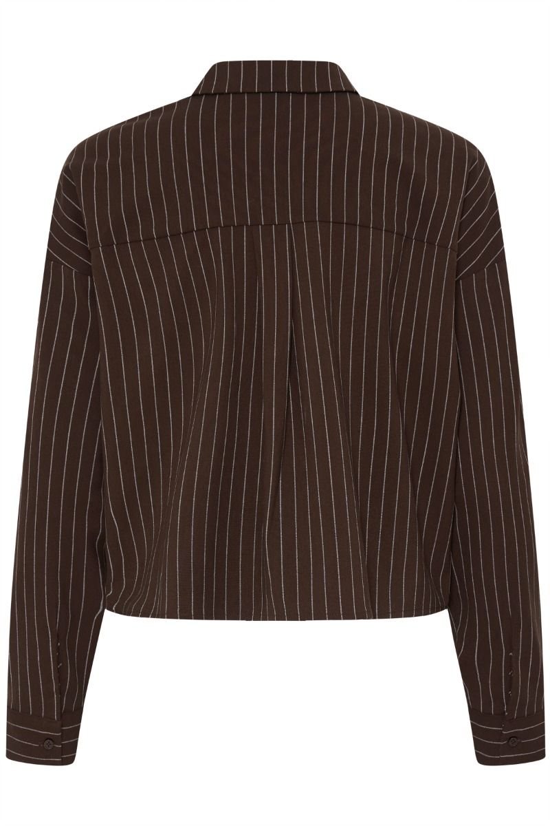 Ichi - Skjorte - Trine SH - Coffee Bean