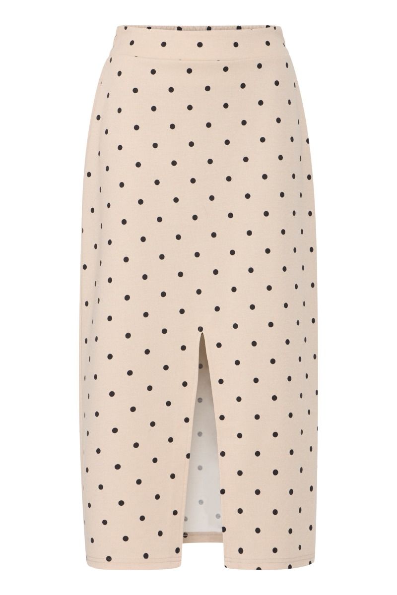 Ichi - Nederdel - Kate Dot Long Skirt - Kate Dot Print