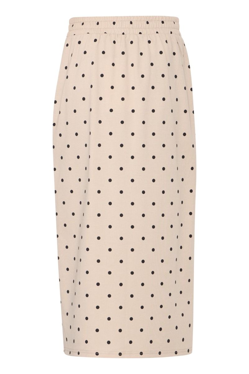 Ichi - Nederdel - Kate Dot Long Skirt - Kate Dot Print