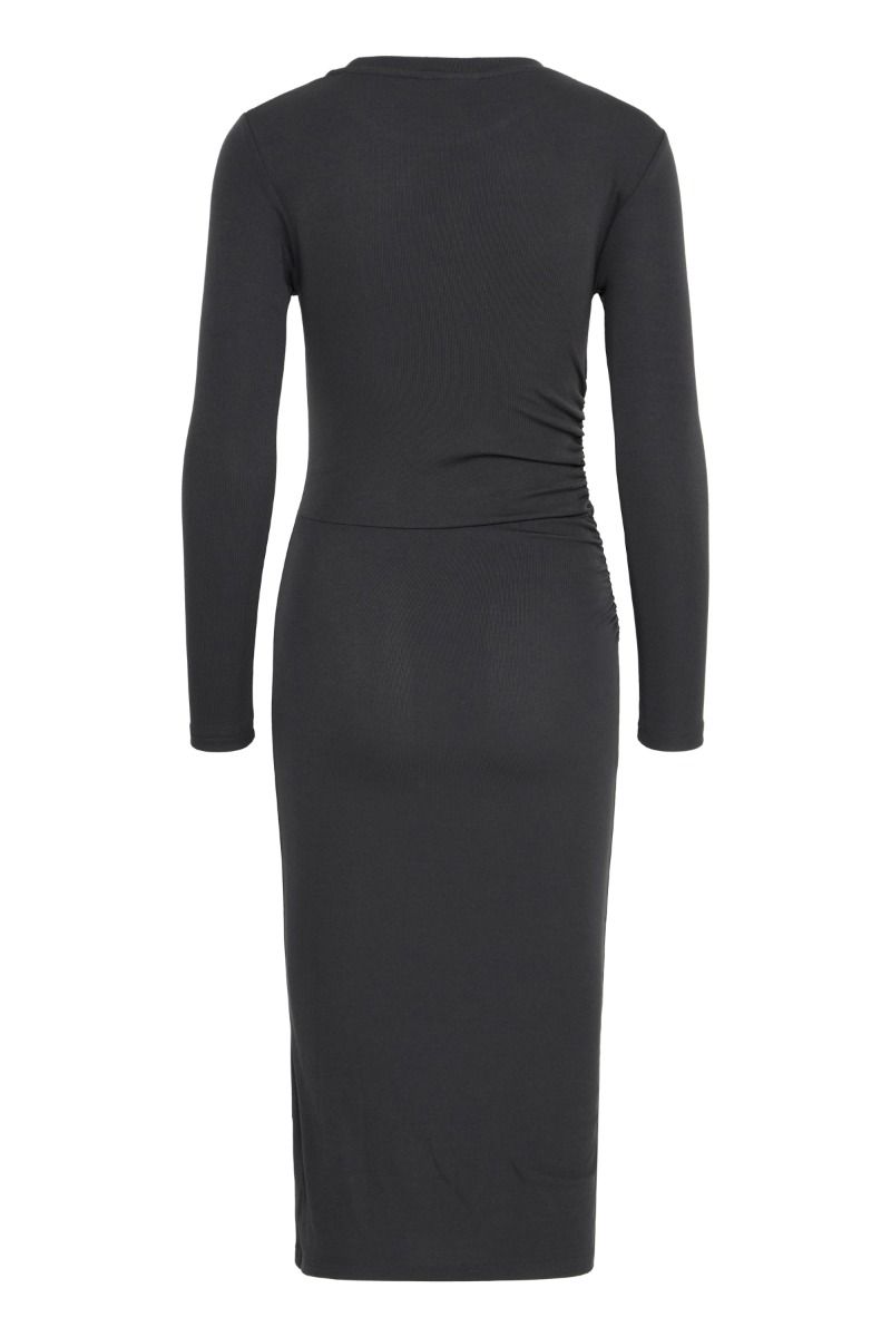 Ichi - Kjole - Loui DR - Gray Pinstripe