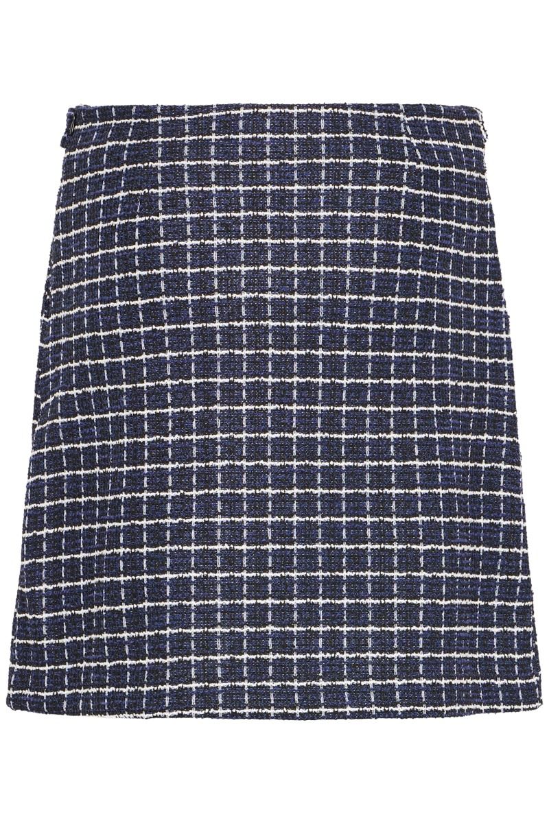 Ichi - Nederdel - Kate Cloule - Patriot Blue Check