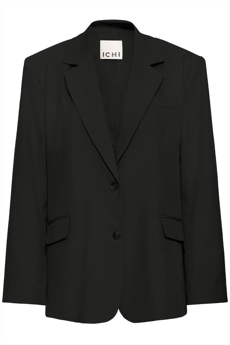 Ichi - Blazer - Fava Oversize - Black