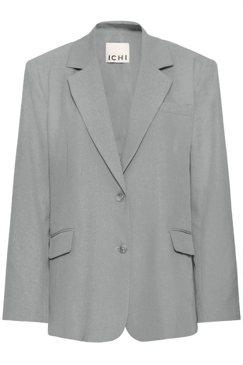 Ichi - Blazer - Fava Oversize - Grey melange 